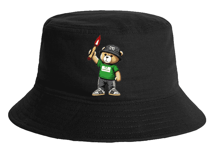 Rotterdam 010 bear Bucket Hat