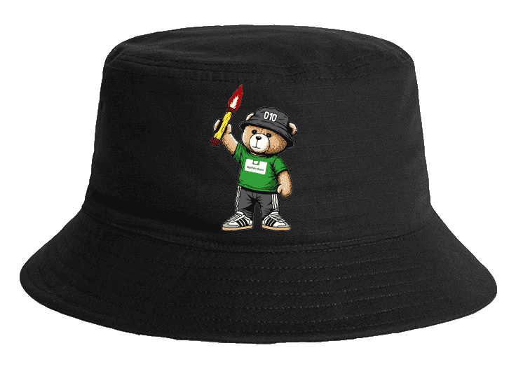 Rotterdam 010 bear Bucket Hat