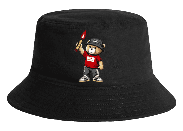 Eindhoven 040 bear Bucket Hat
