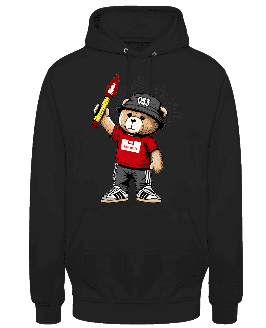 Enschede 053 bear Hoodie