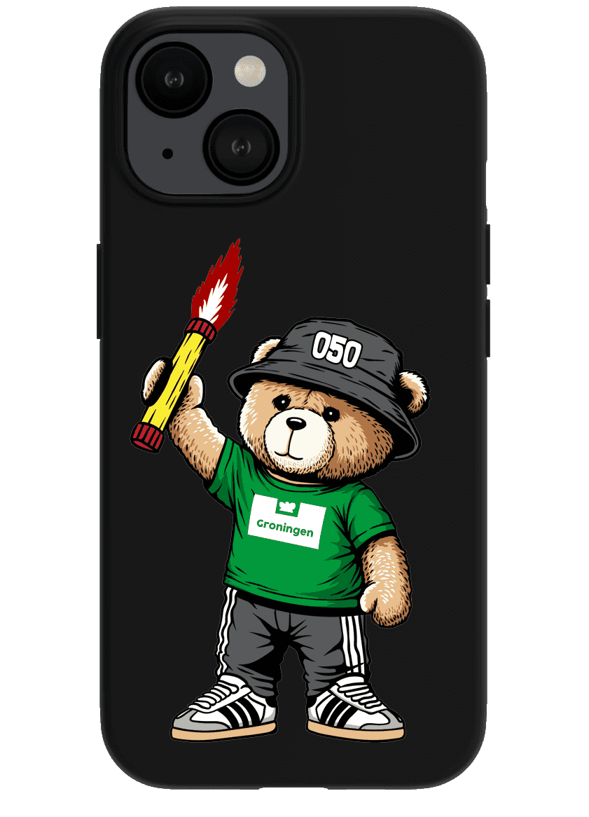 Groningen 050 bear iPhone hoes