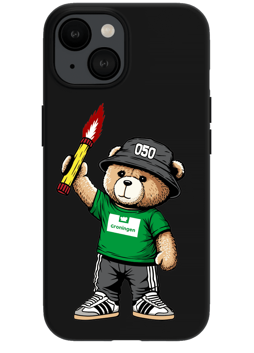 Groningen 050 bear iPhone hoes