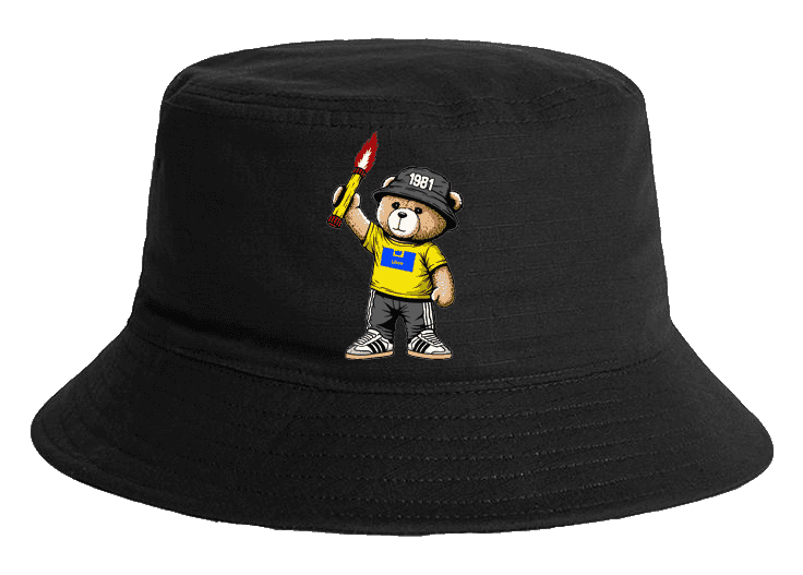 Lisse 1981 bear Bucket Hat