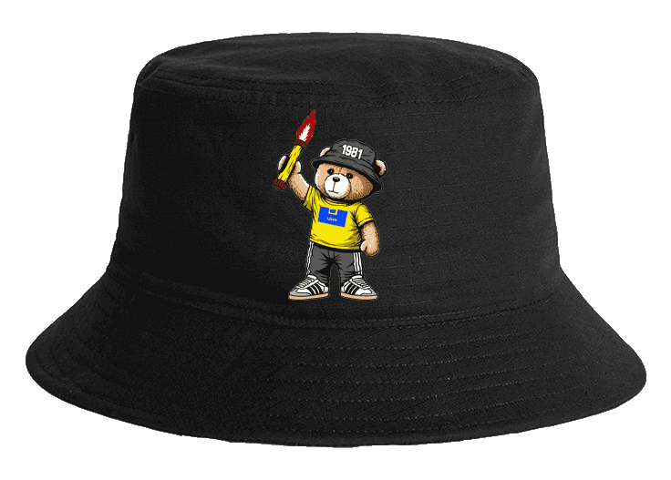 Lisse 1981 bear Bucket Hat