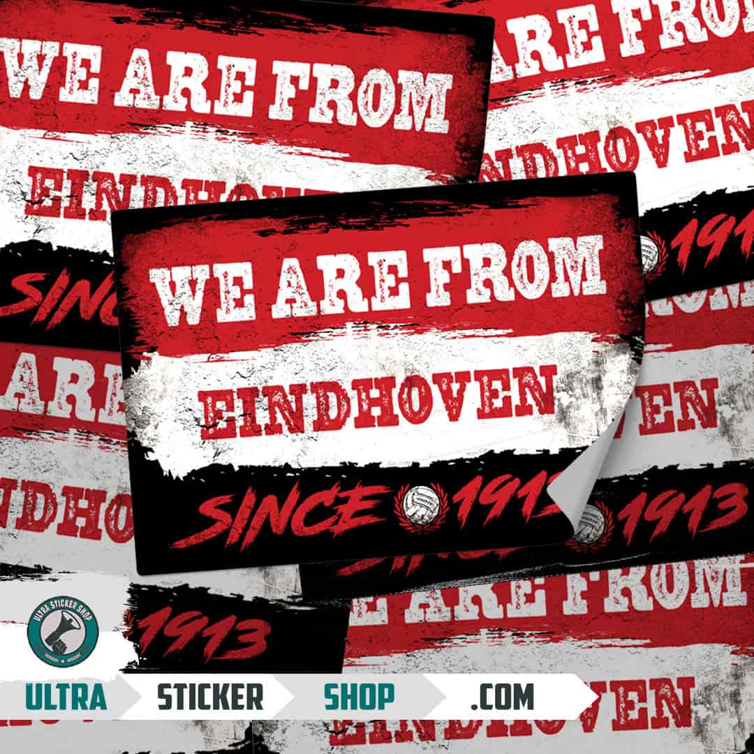 We are from Eindhoven since 1913 Stickers
