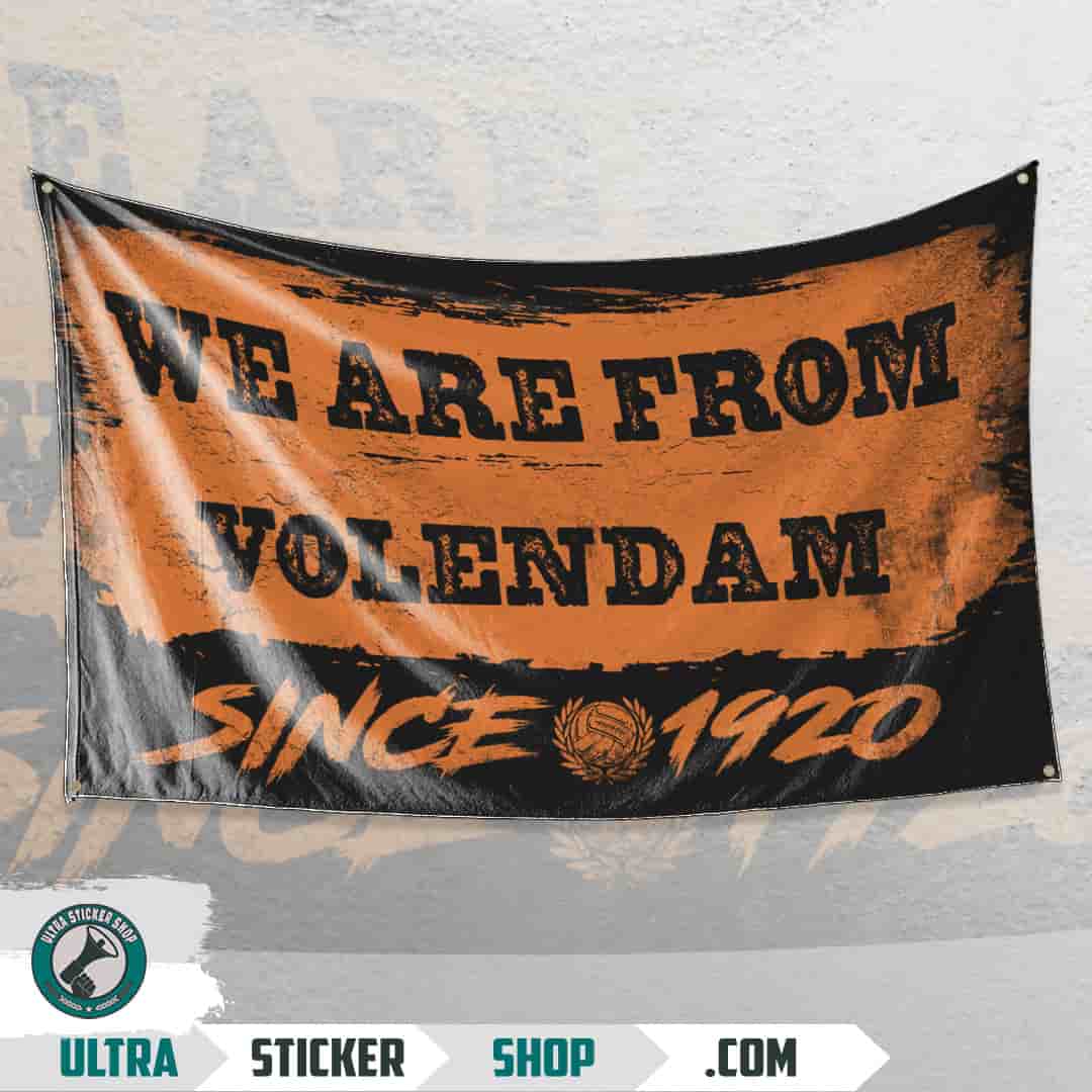 We are from Volendam since 1920 Vlag