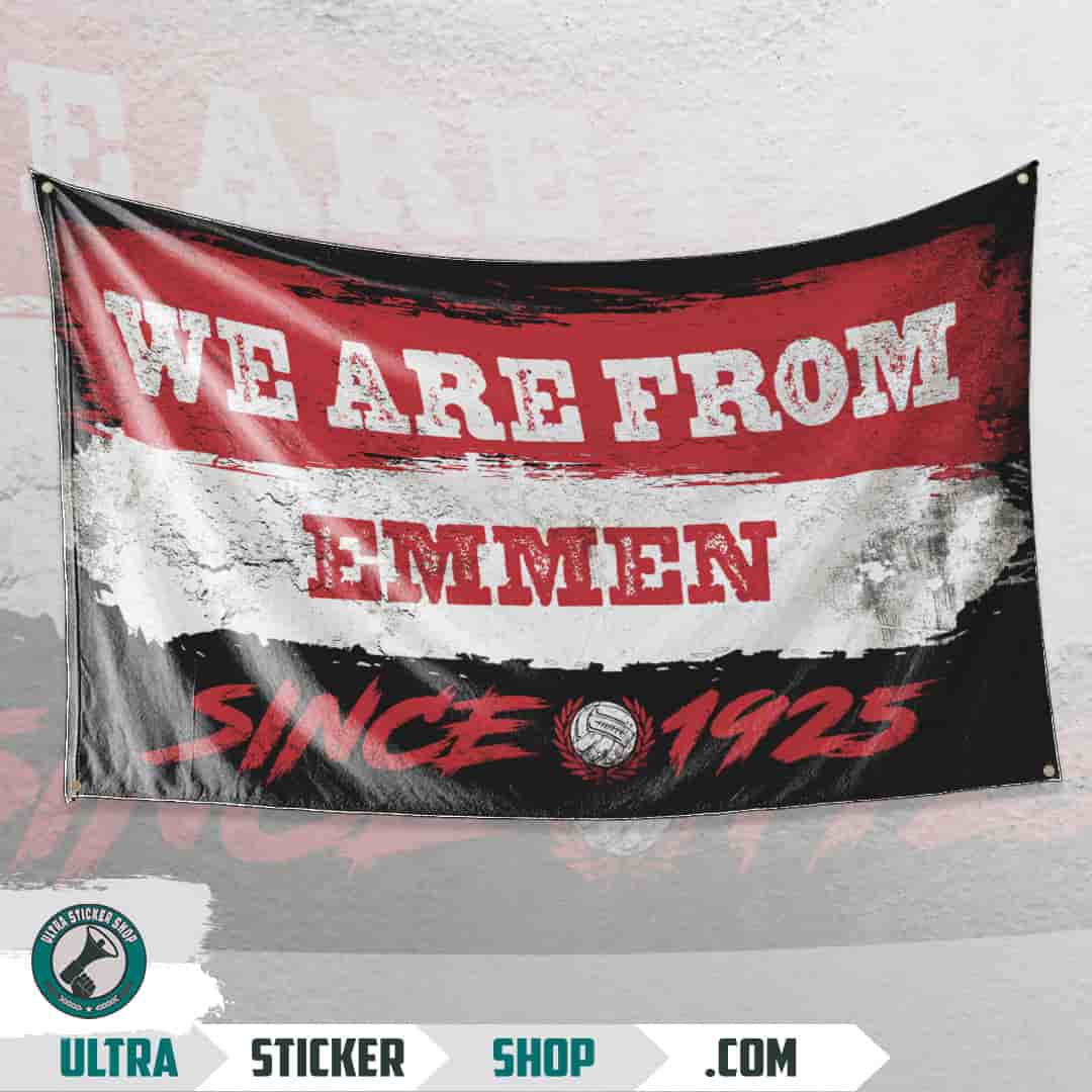 We are from Emmen since 1925 Vlag