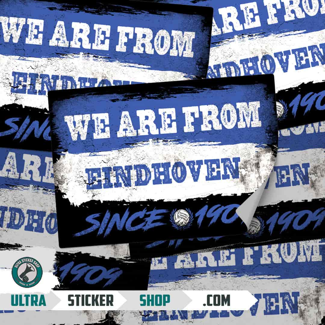 We are from Eindhoven since 1909 Stickers