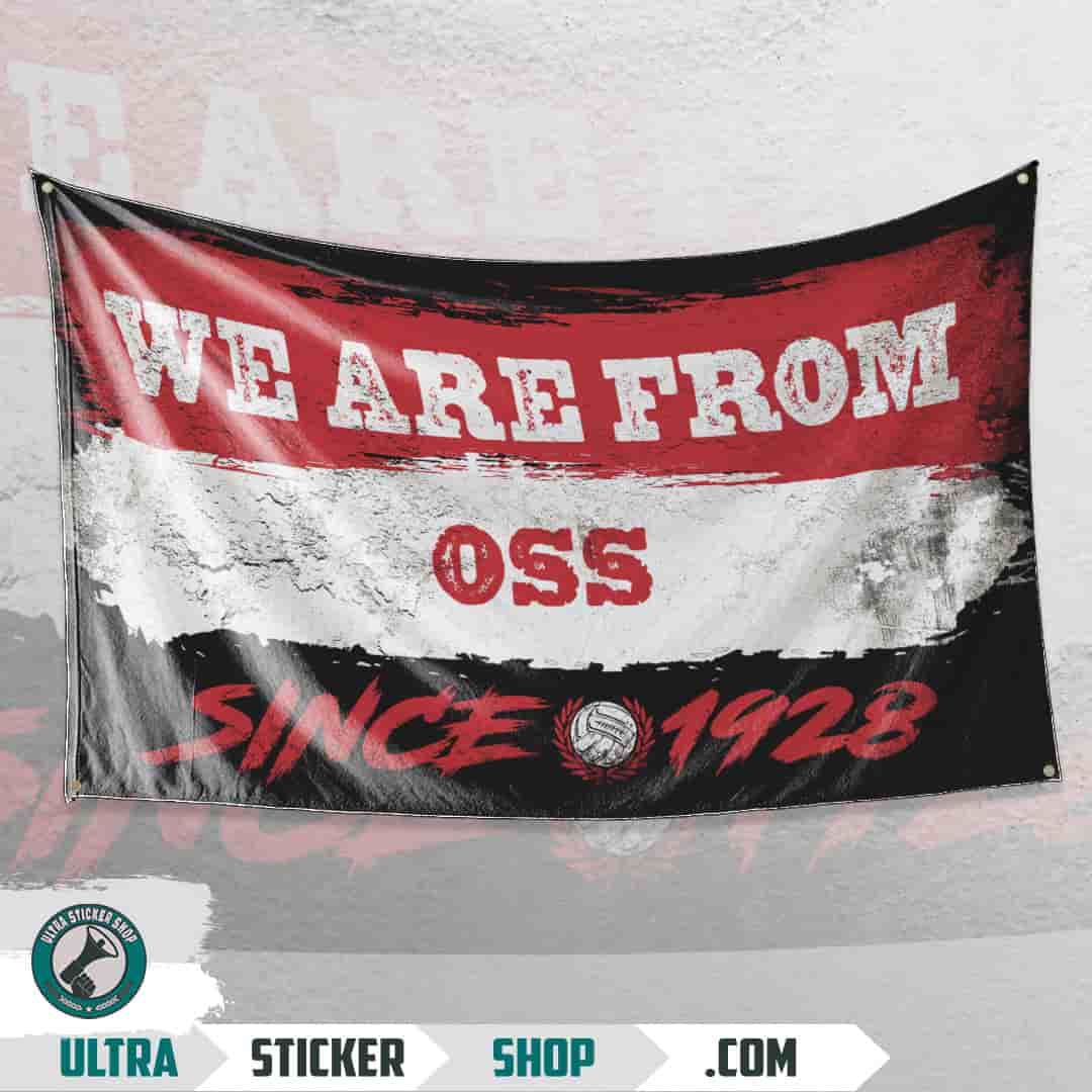 We are from Oss since 1928 Vlag