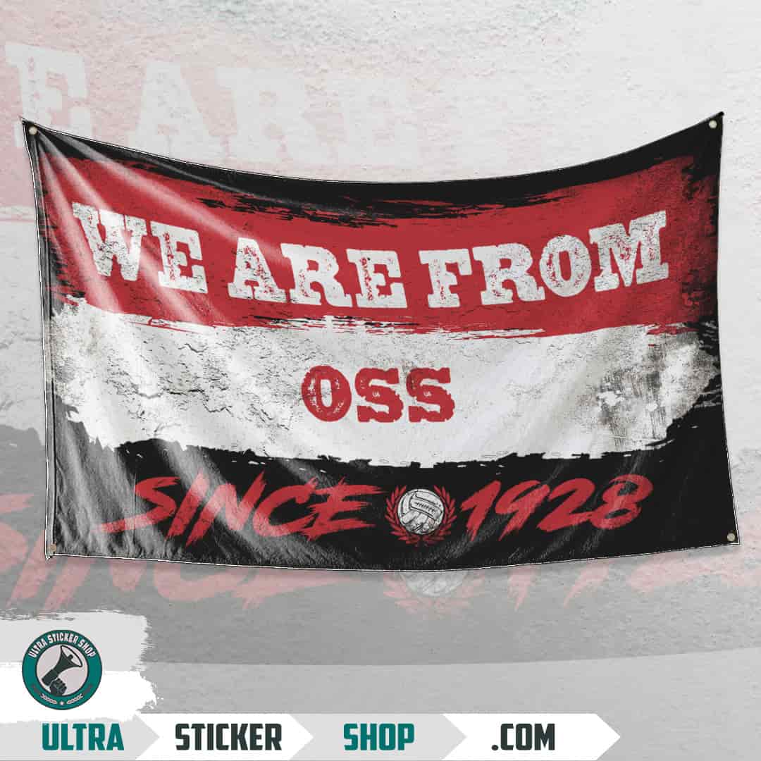 We are from Oss since 1928 Vlag
