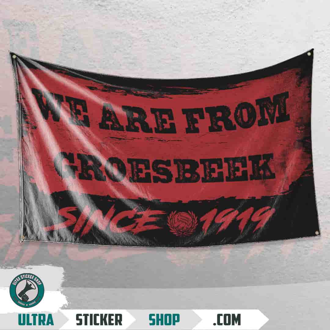 We are from Groesbeek since 1919 Vlag
