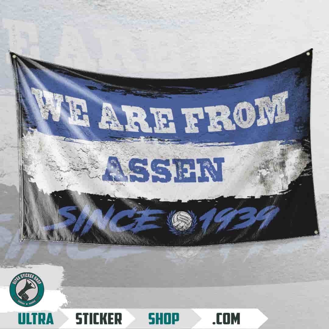We are from Assen since 1939 Vlag