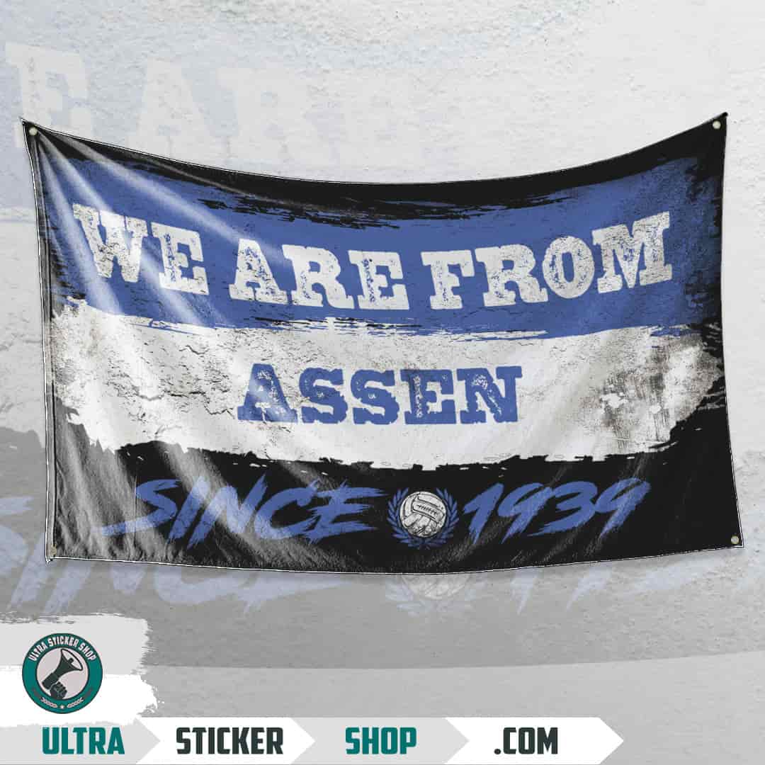 We are from Assen since 1939 Vlag