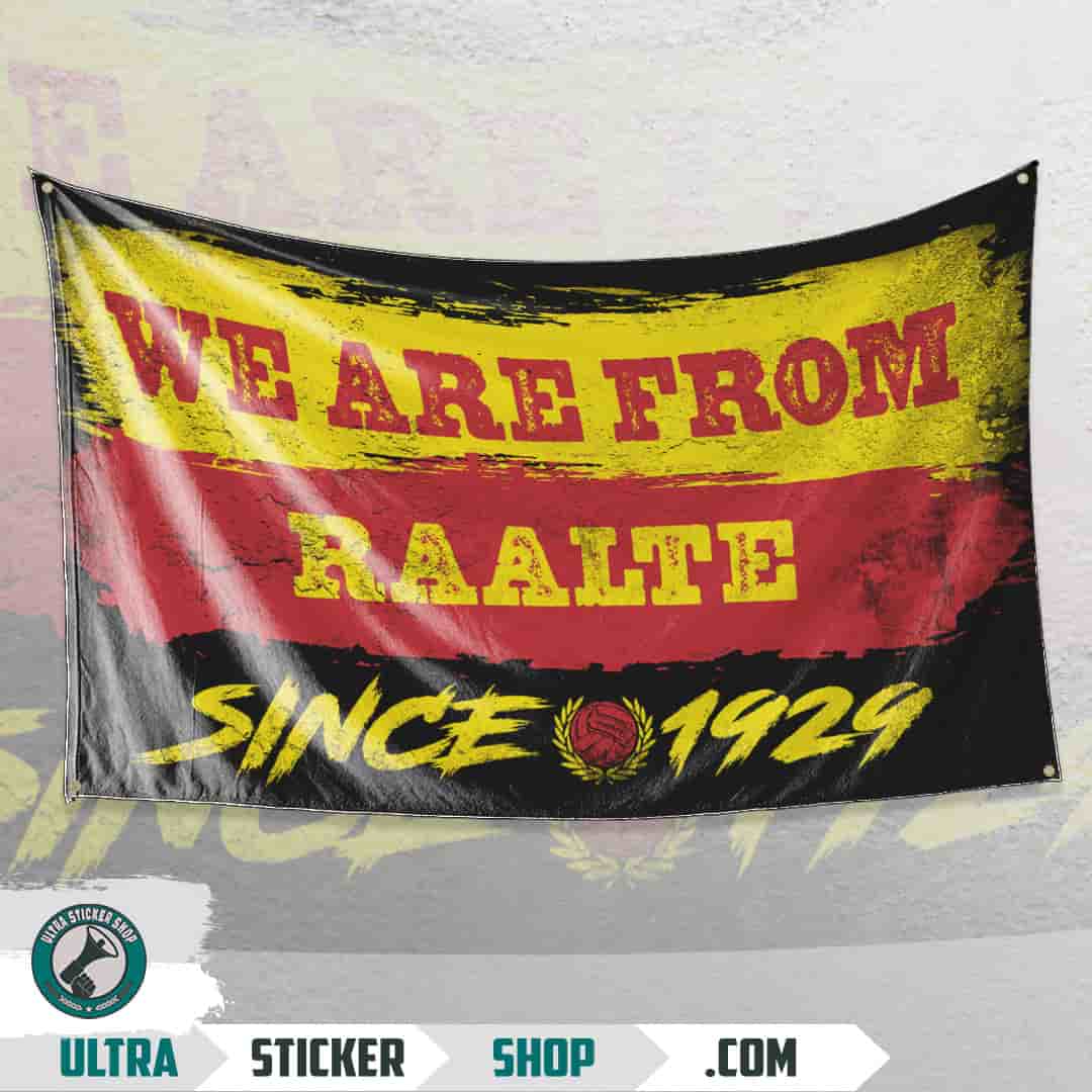 We are from Raalte since 1929 Vlag