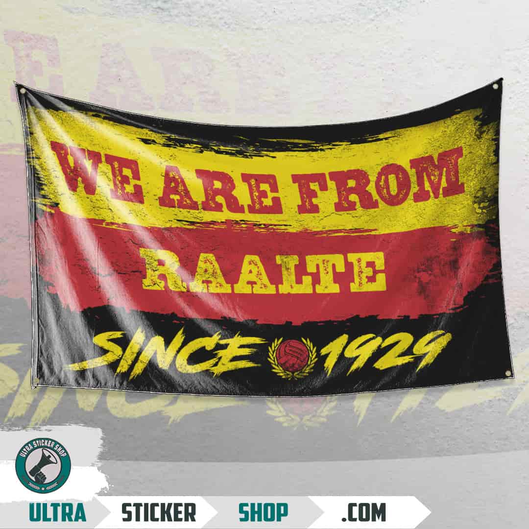 We are from Raalte since 1929 Vlag