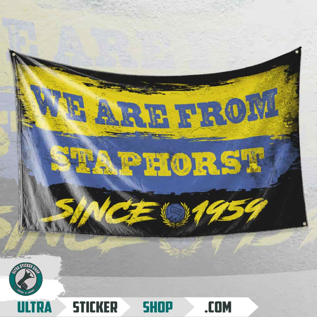 We are from Staphorst since 1959 Vlag