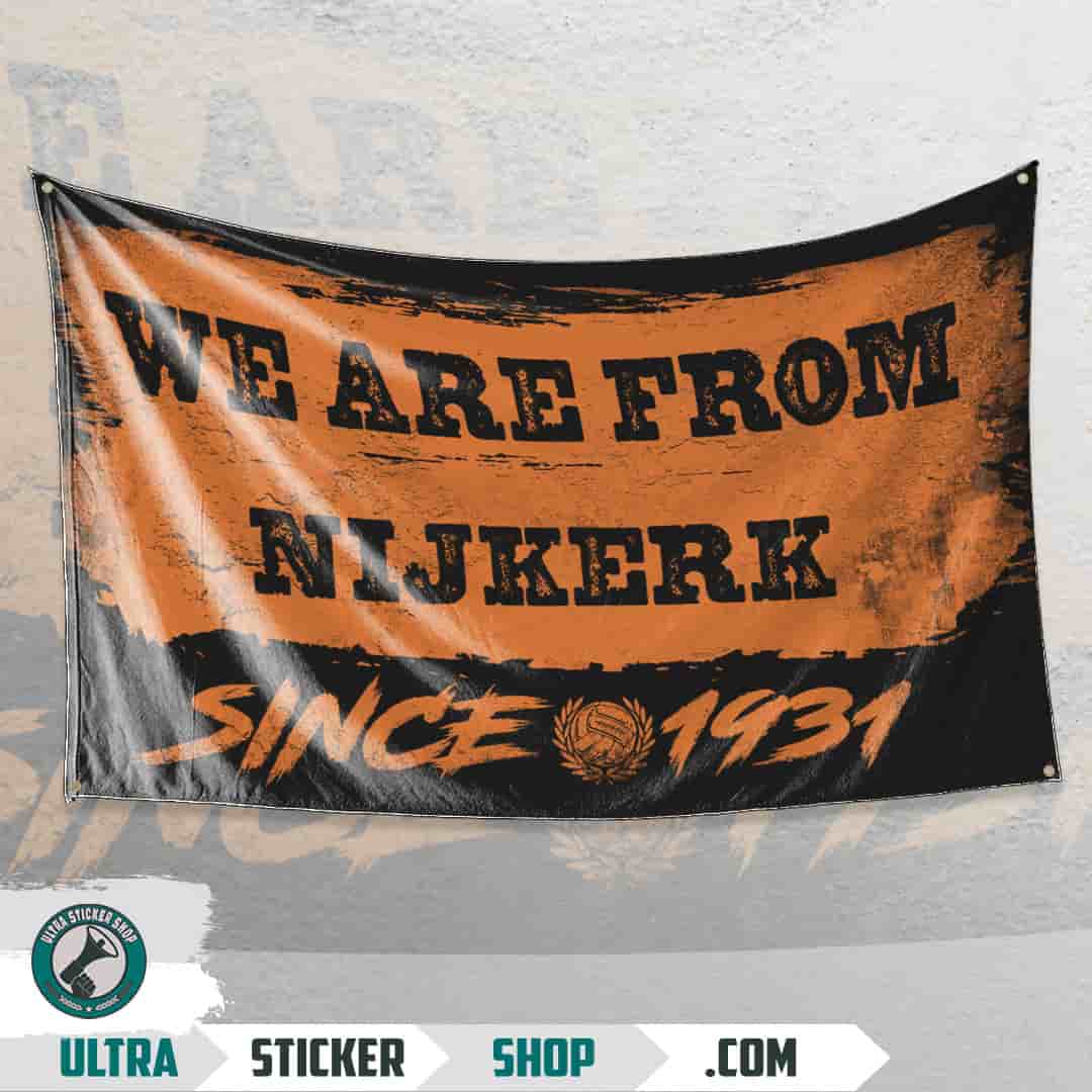 We are from Nijkerk since 1931 Vlag
