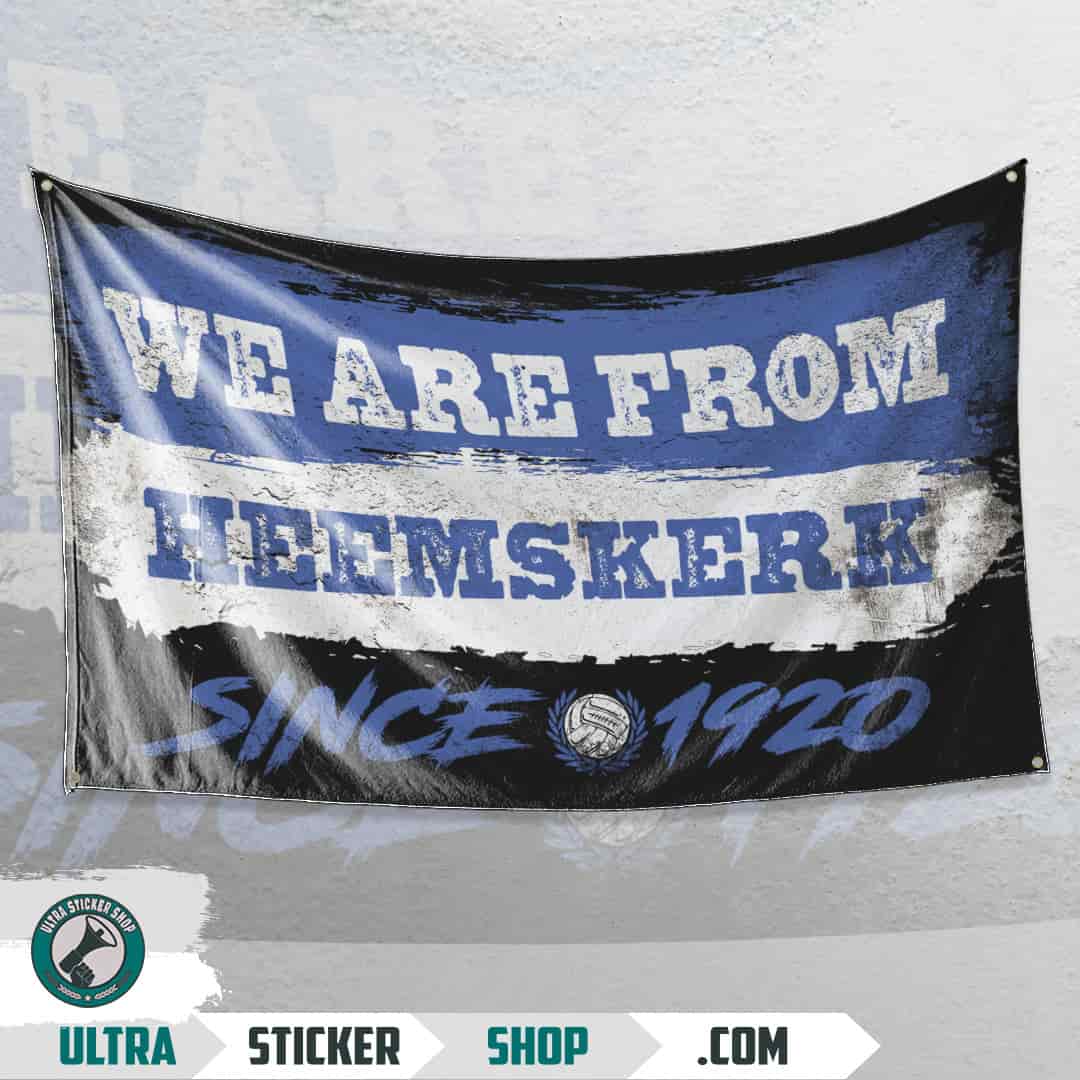 We are from Heemskerk since 1920 Vlag