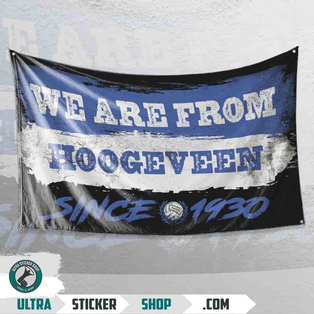 We are from Hoogeveen since 1930 Vlag