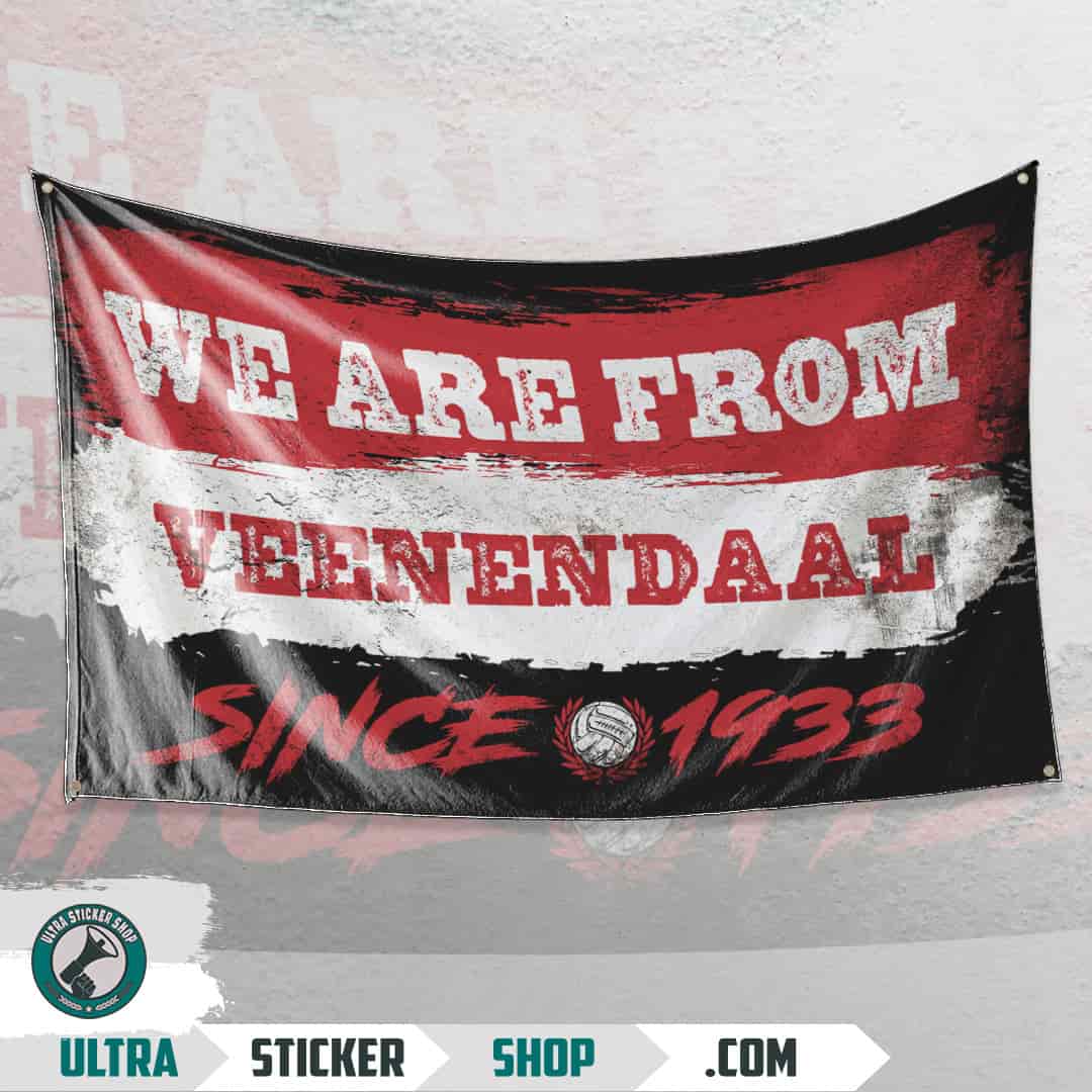 We are from Veenendaal since 1933 Vlag