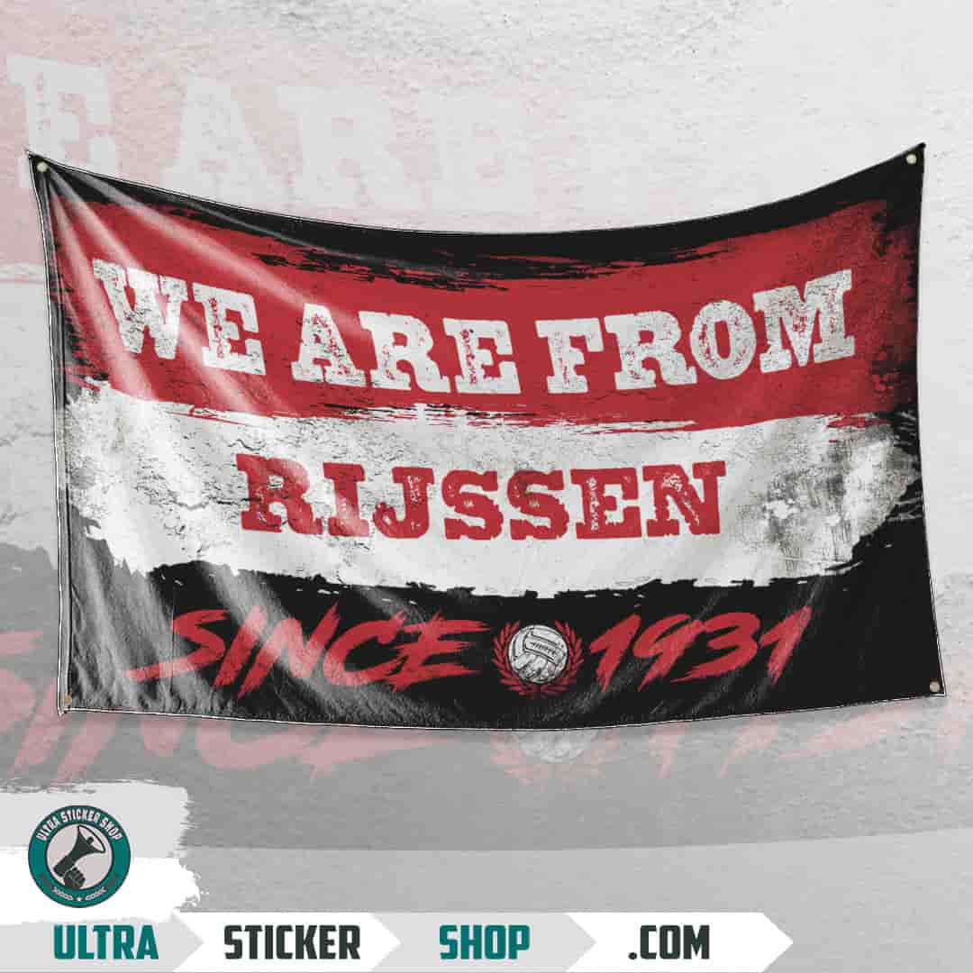 We are from Rijssen since 1931 Vlag