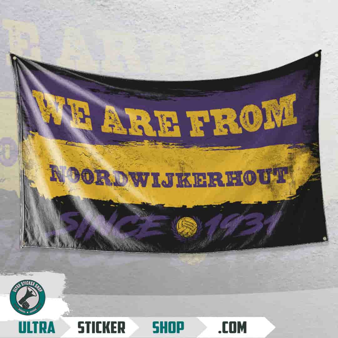 We are from Noordwijkerhout since 1931 Vlag