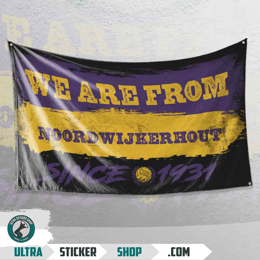 We are from Noordwijkerhout since 1931 Vlag