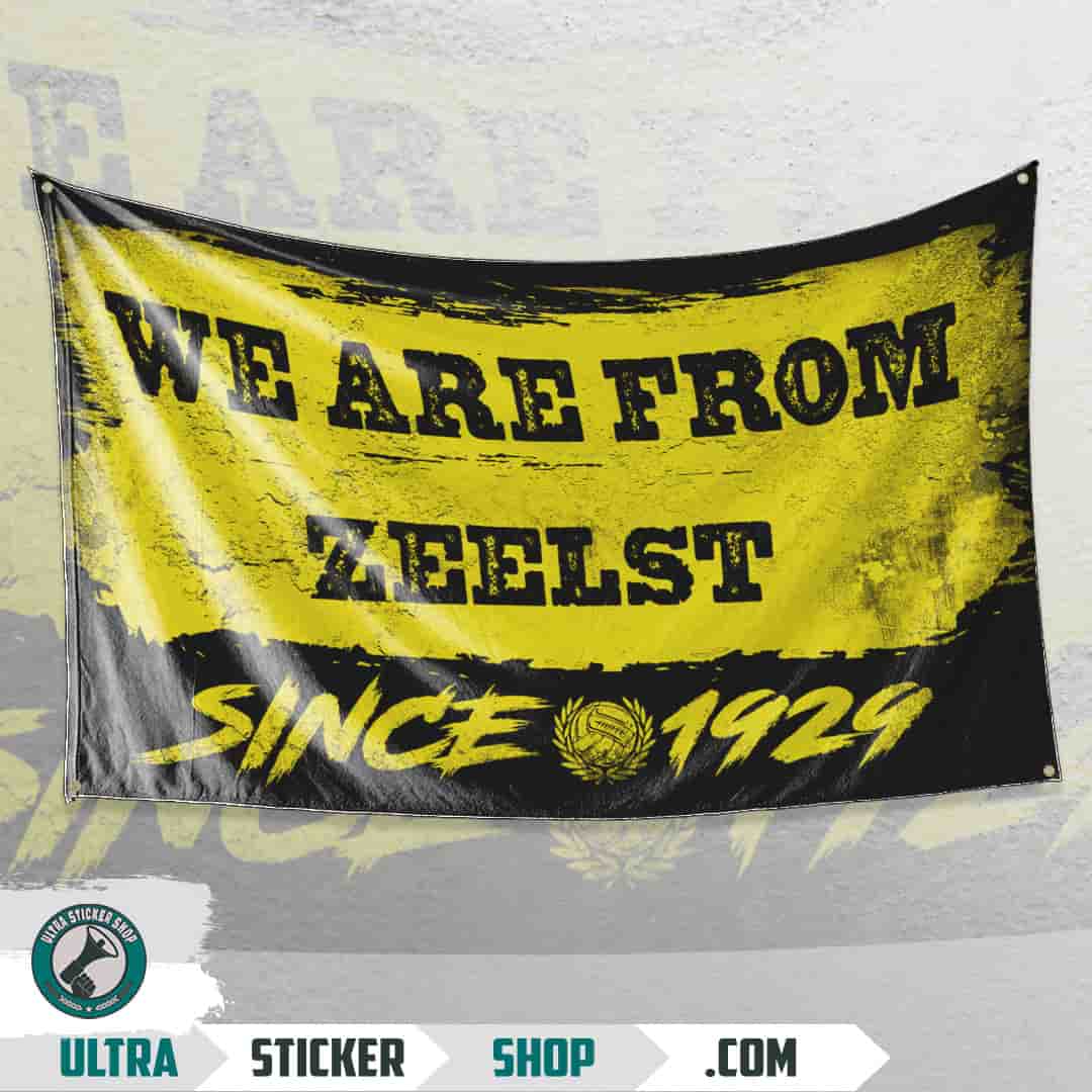 We are from Zeelst since 1929 Vlag