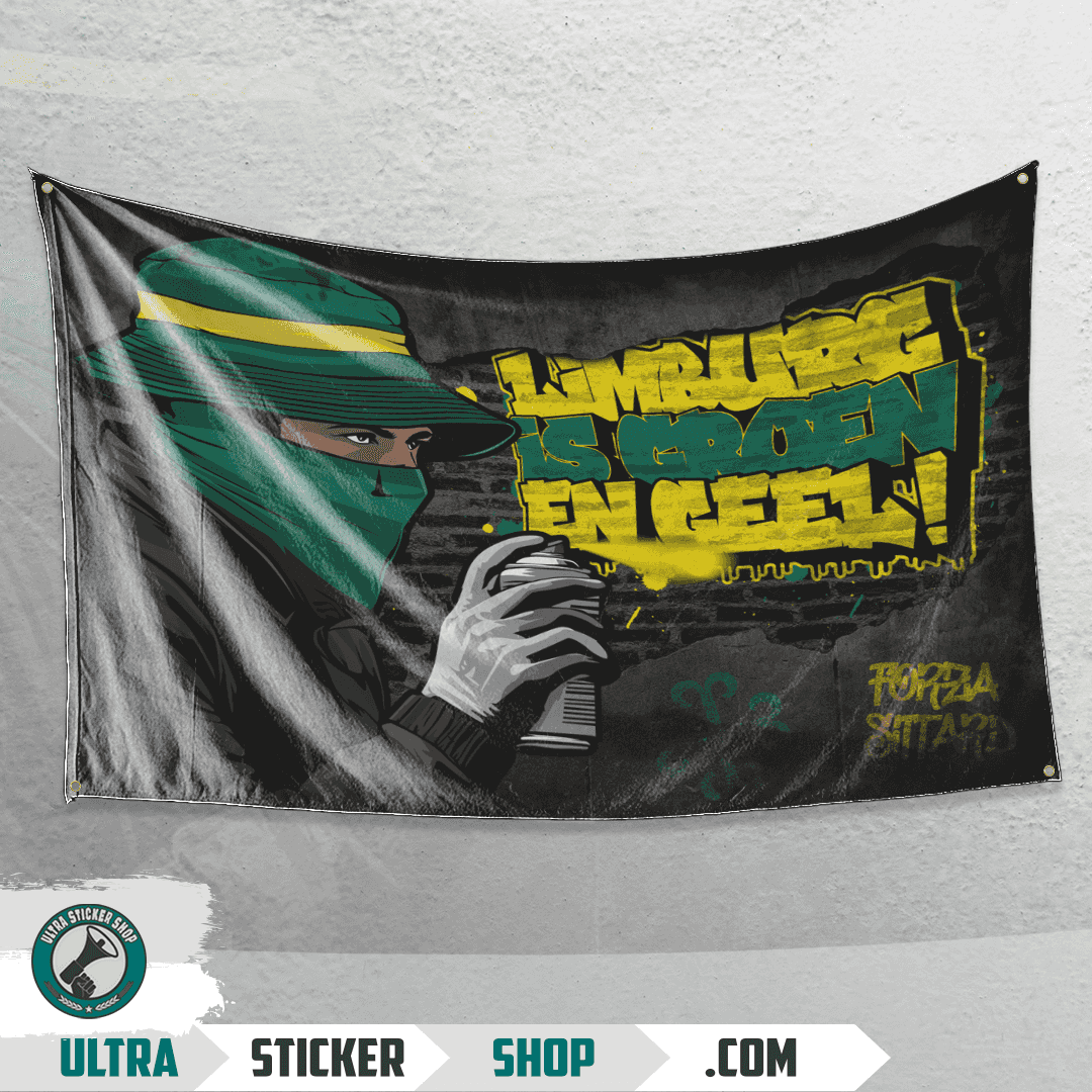 Limburg is Groen en Geel! Vlag