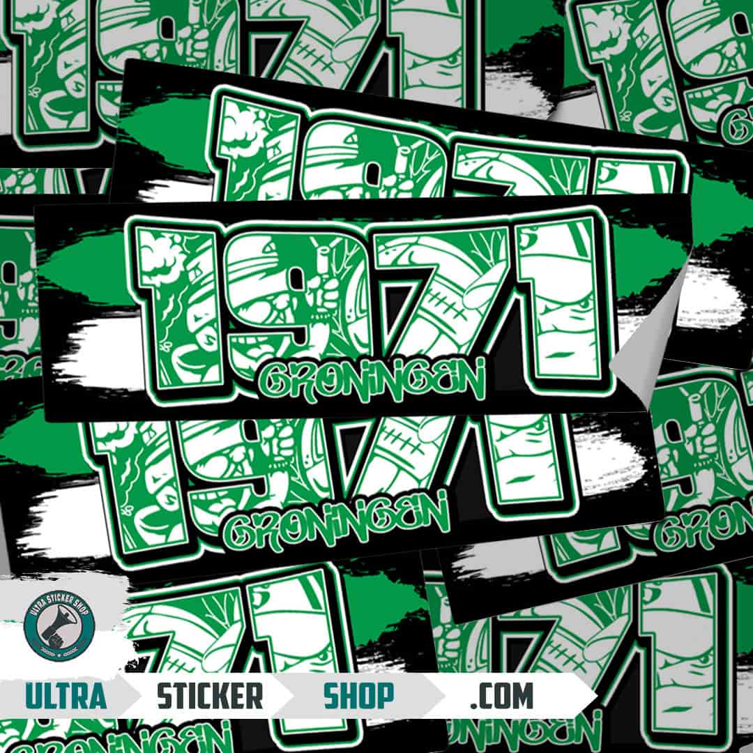 1971 Groningen Stickers