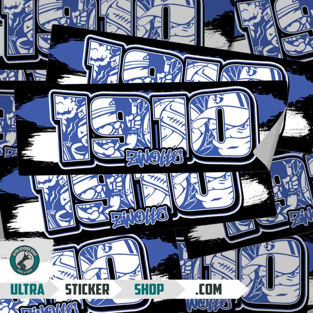 1910 Zwolle Stickers