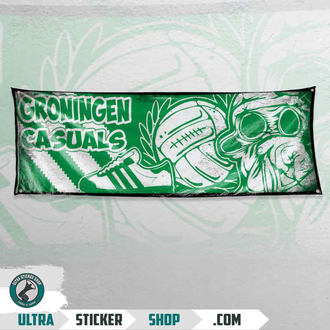 Groningen casuals Vlag