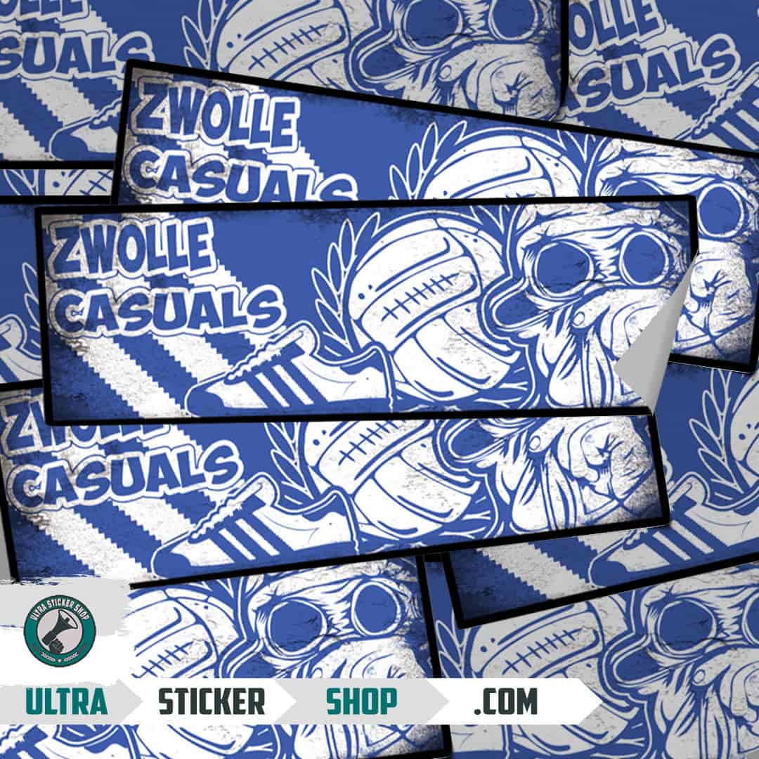Zwolle casuals Stickers