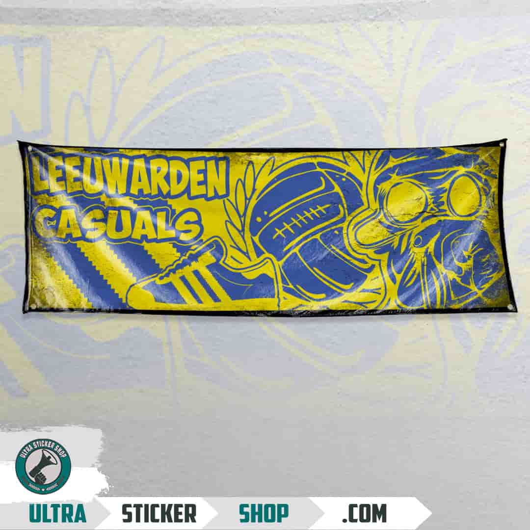 Leeuwarden casuals Vlag