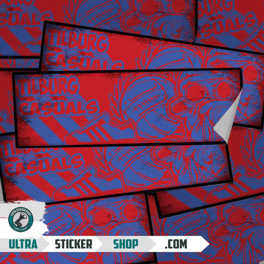 Tilburg casuals Stickers