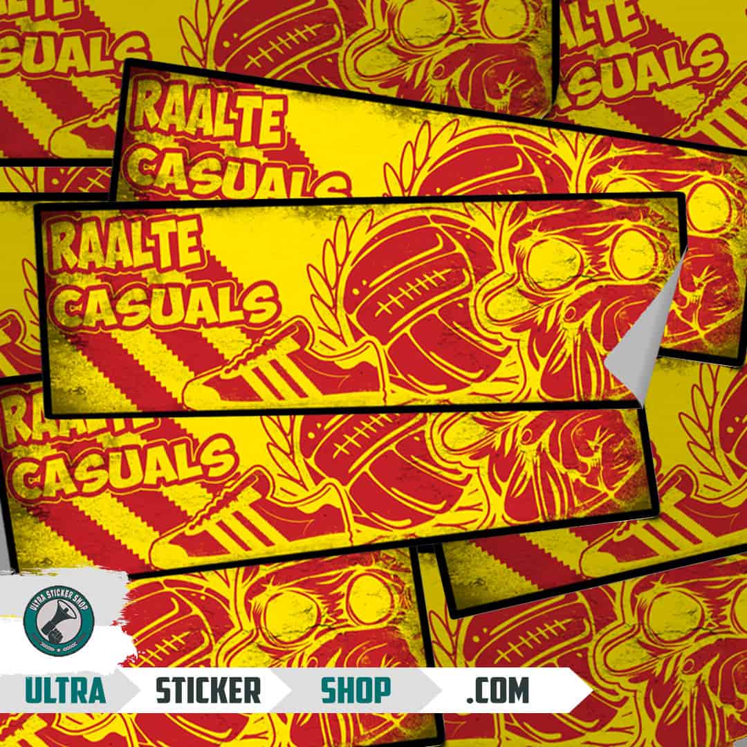 Raalte casuals Stickers