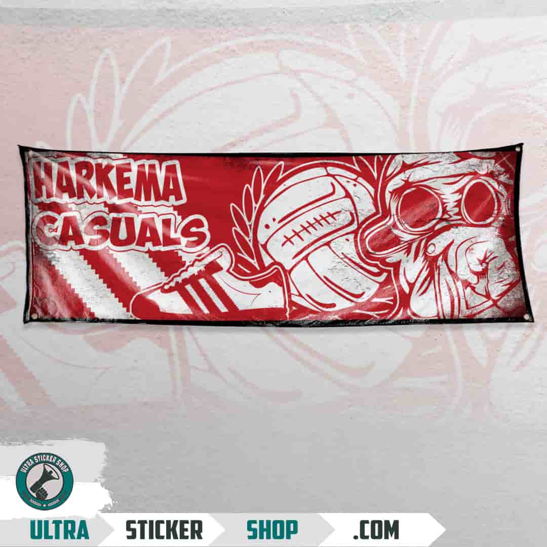 Harkema casuals Vlag