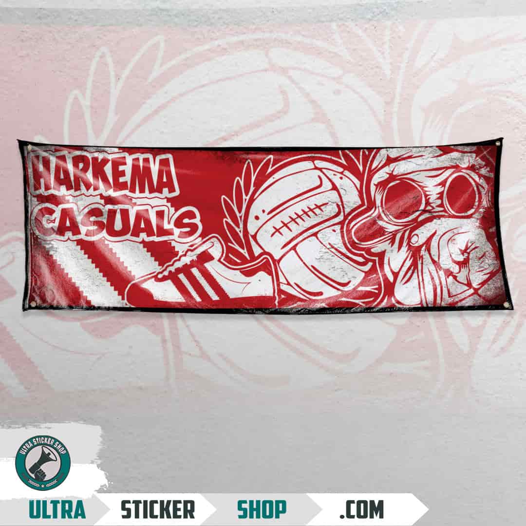 Harkema casuals Vlag