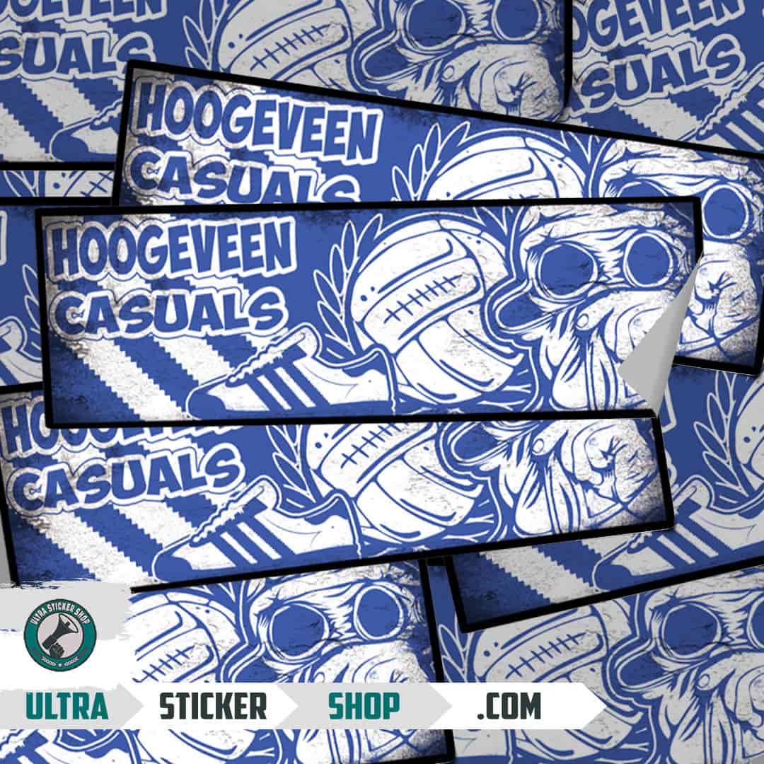 Hoogeveen casuals Stickers