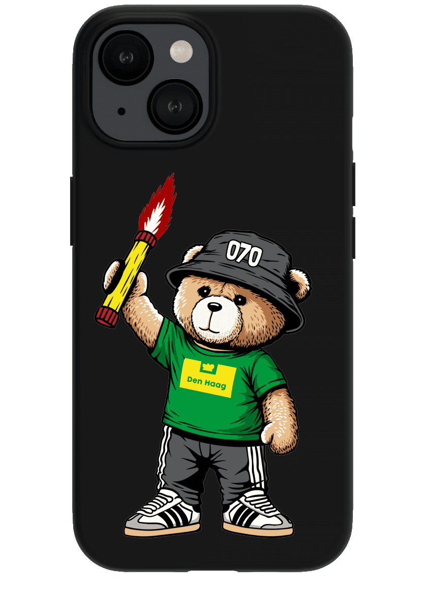 Den Haag 070 bear iPhone hoes