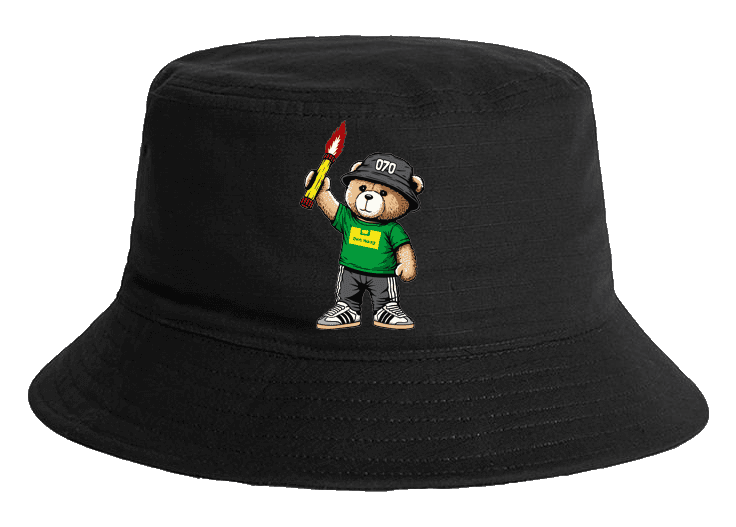 Den Haag 070 bear Bucket Hat