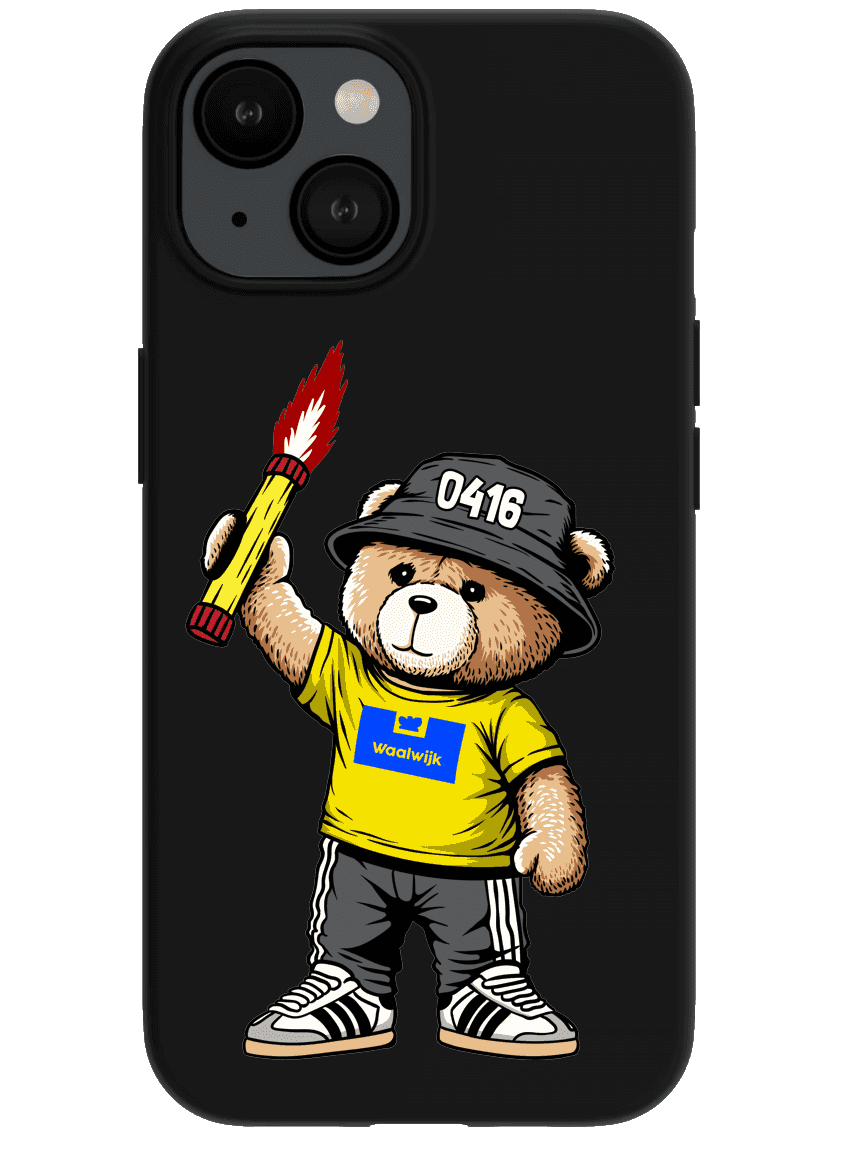 Waalwijk 0416 bear iPhone hoes