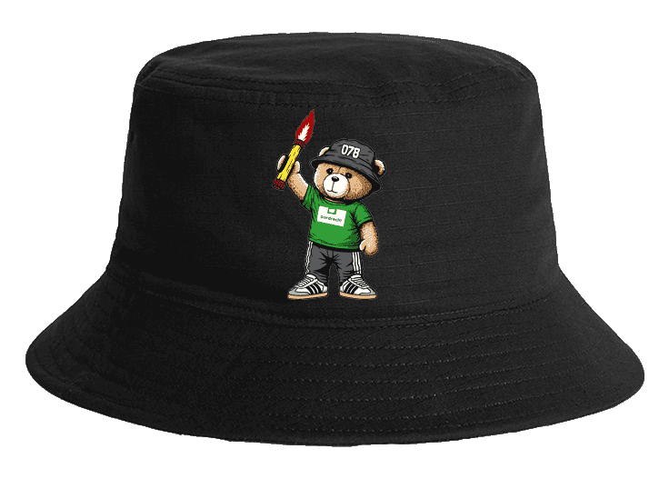 Dordrecht 078 bear Bucket Hat