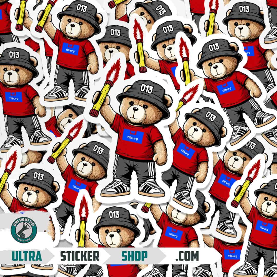 Tilburg 013 bear Stickers