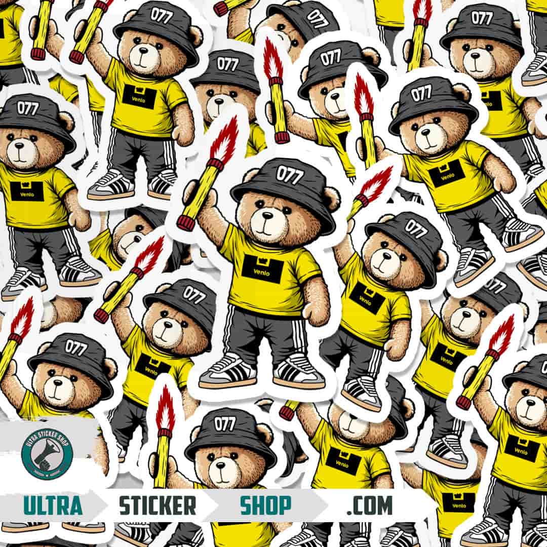 Venlo 077 bear Stickers