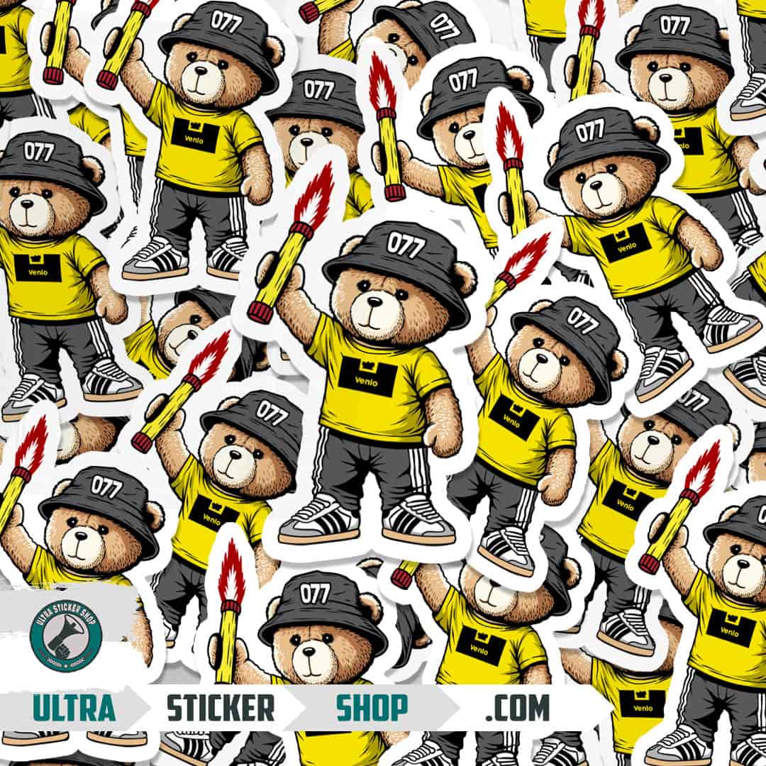 Venlo 077 bear Stickers