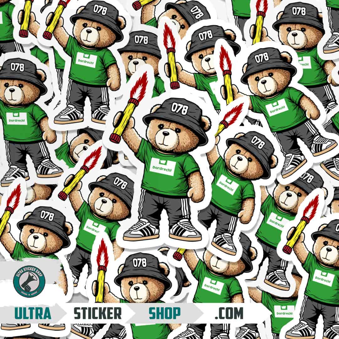 Dordrecht 078 bear Stickers