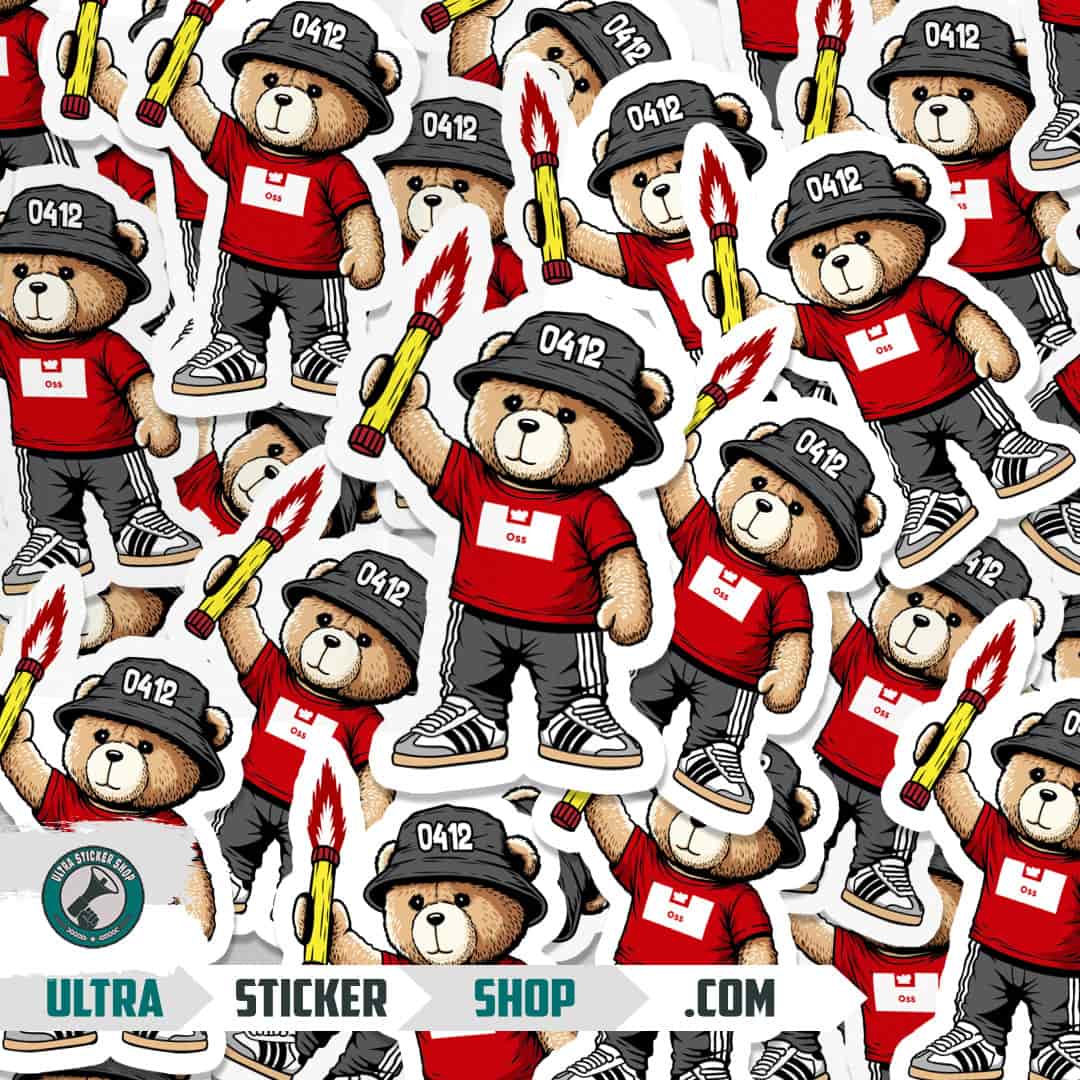 Oss 0412 bear Stickers