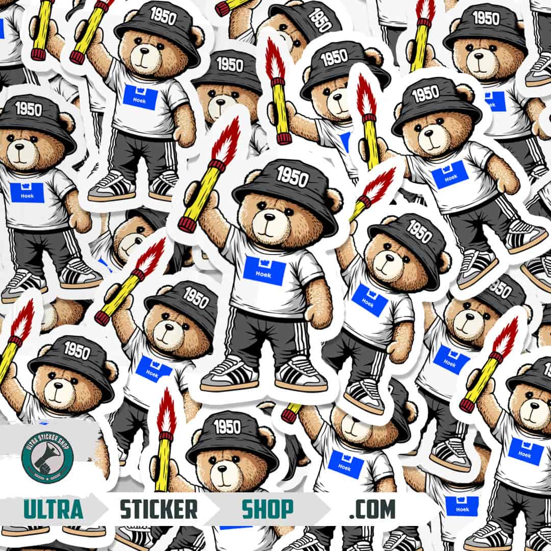 Hoek 1950 bear Stickers