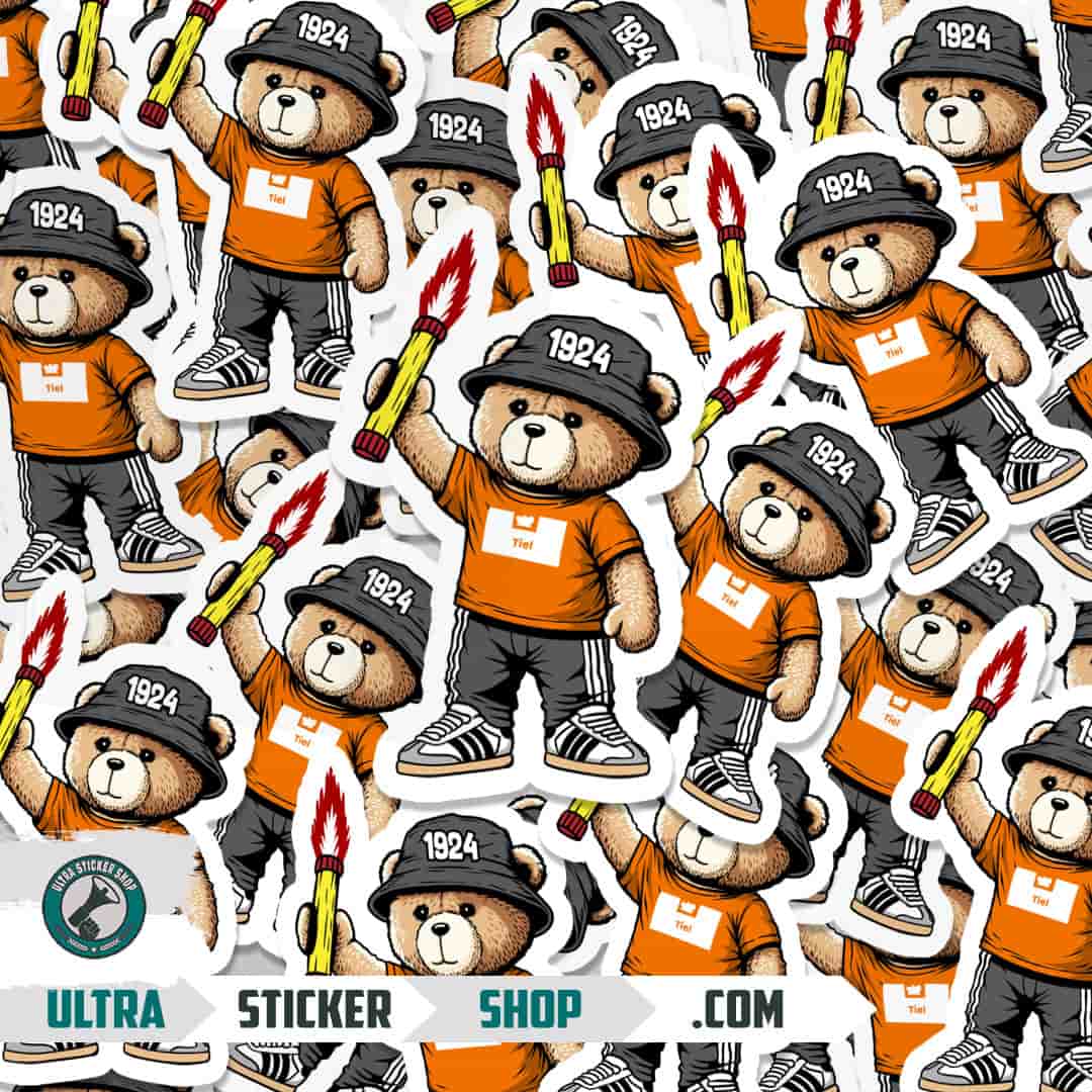 Tiel 1924 bear Stickers